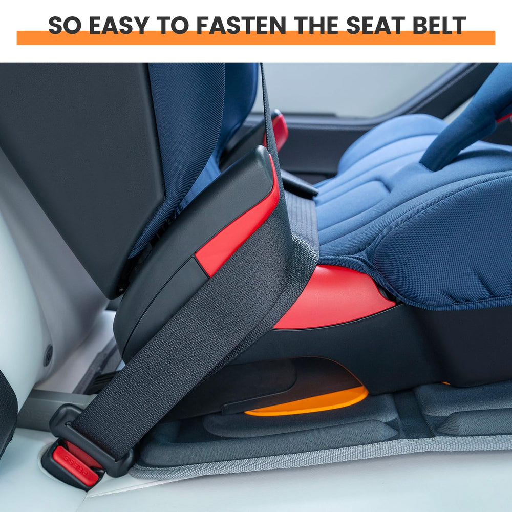 HEYTRIP car seat protector durable corners withstand daily kid use.