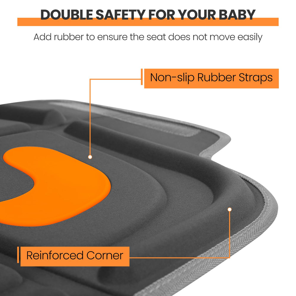 HEYTRIP car seat protector easy-install design saves setup time before trips.