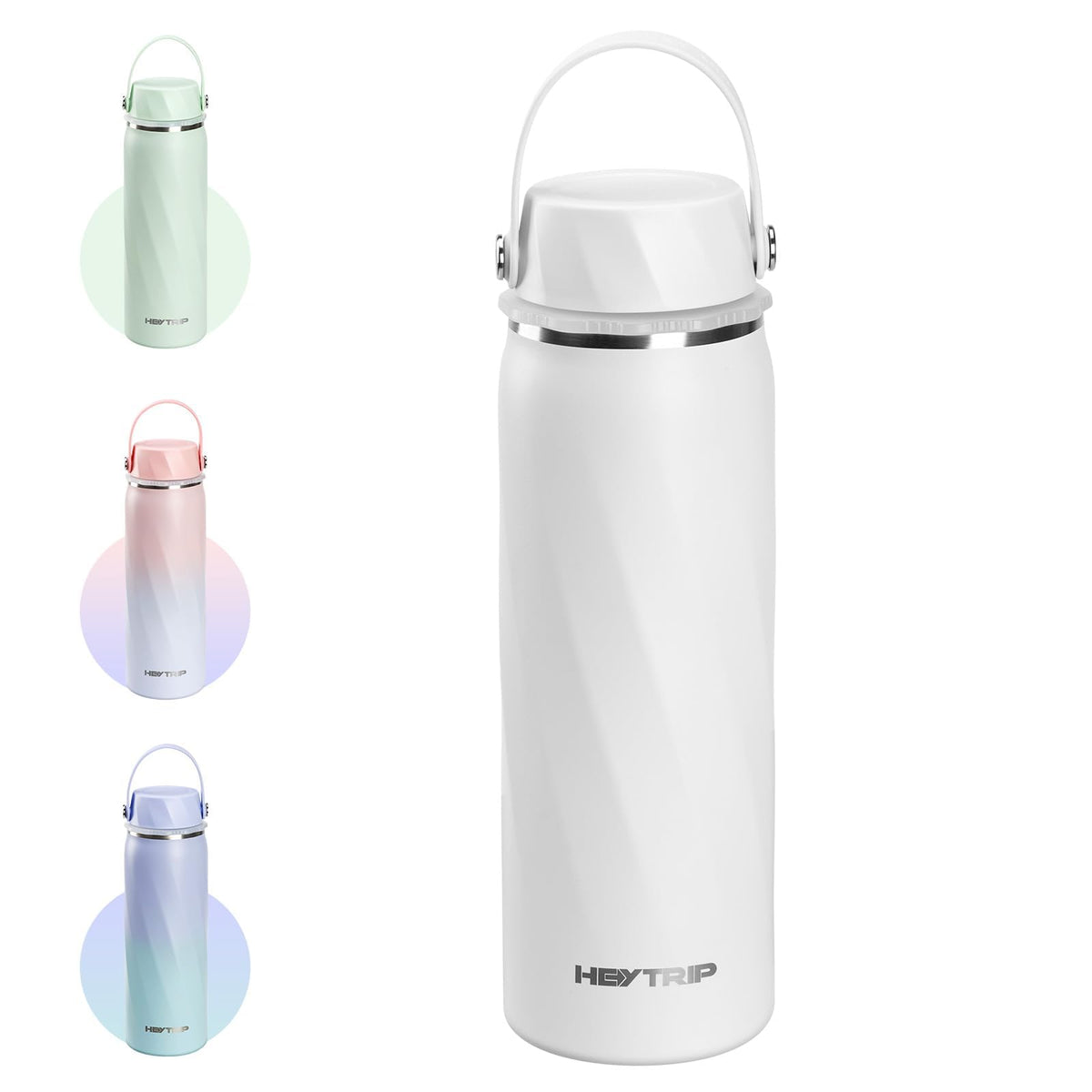 HEYTRIP vacuum insulated cooler bottle with on-the-go cooling keeps milk fresh up to 36 hours.
