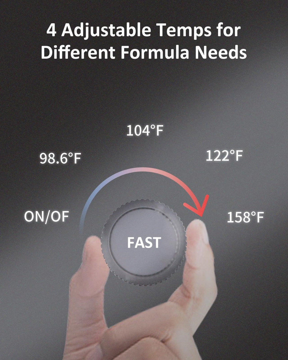 HEYVALUE Compact design saves counter space.