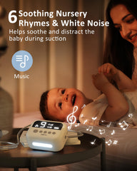 HEYVALUE nasal aspirator with two silicone tips for different ages.
