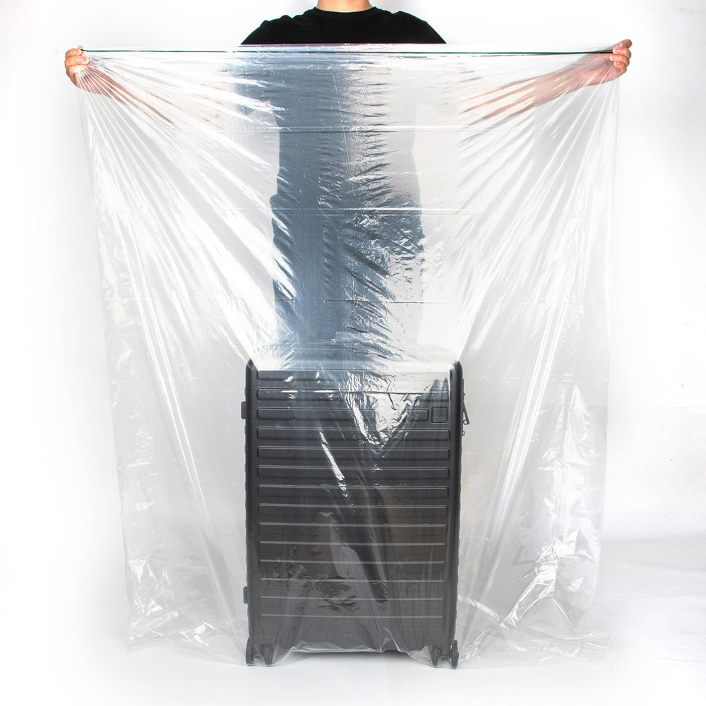 HFKPJRT blanket and toy storage bag shows transparent material for quick identification.
