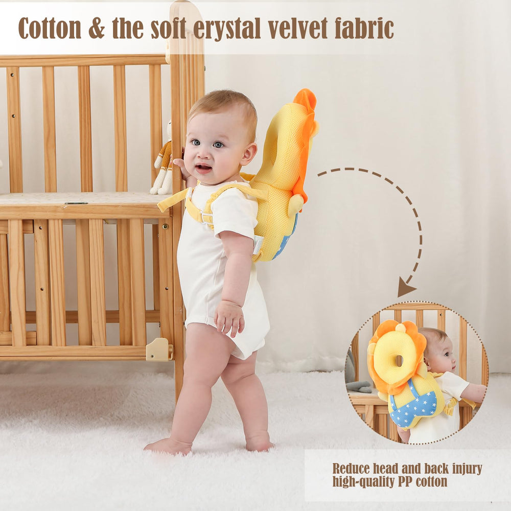 HGTC adjustable straps ensure a snug fit for toddlers at different ages.