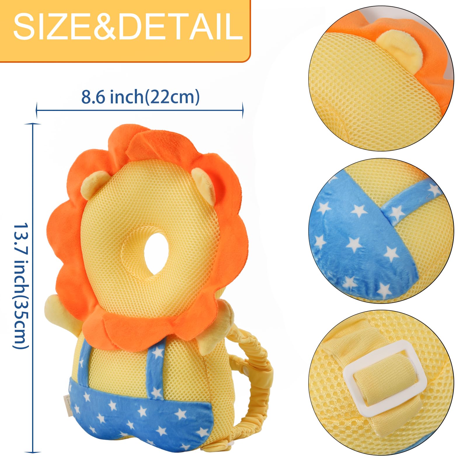 HGTC back-friendly design supports gentle movement during playtime or travel.