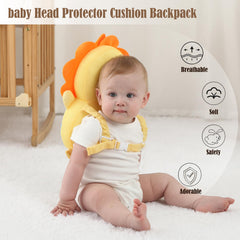 HGTC soft padding backpack keeps little explorers cushioned during curious crawls.