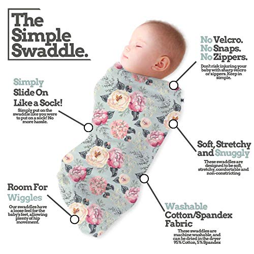 Henry Hunter swaddle sack shows no-velcro design for gentle, safe swaddling.