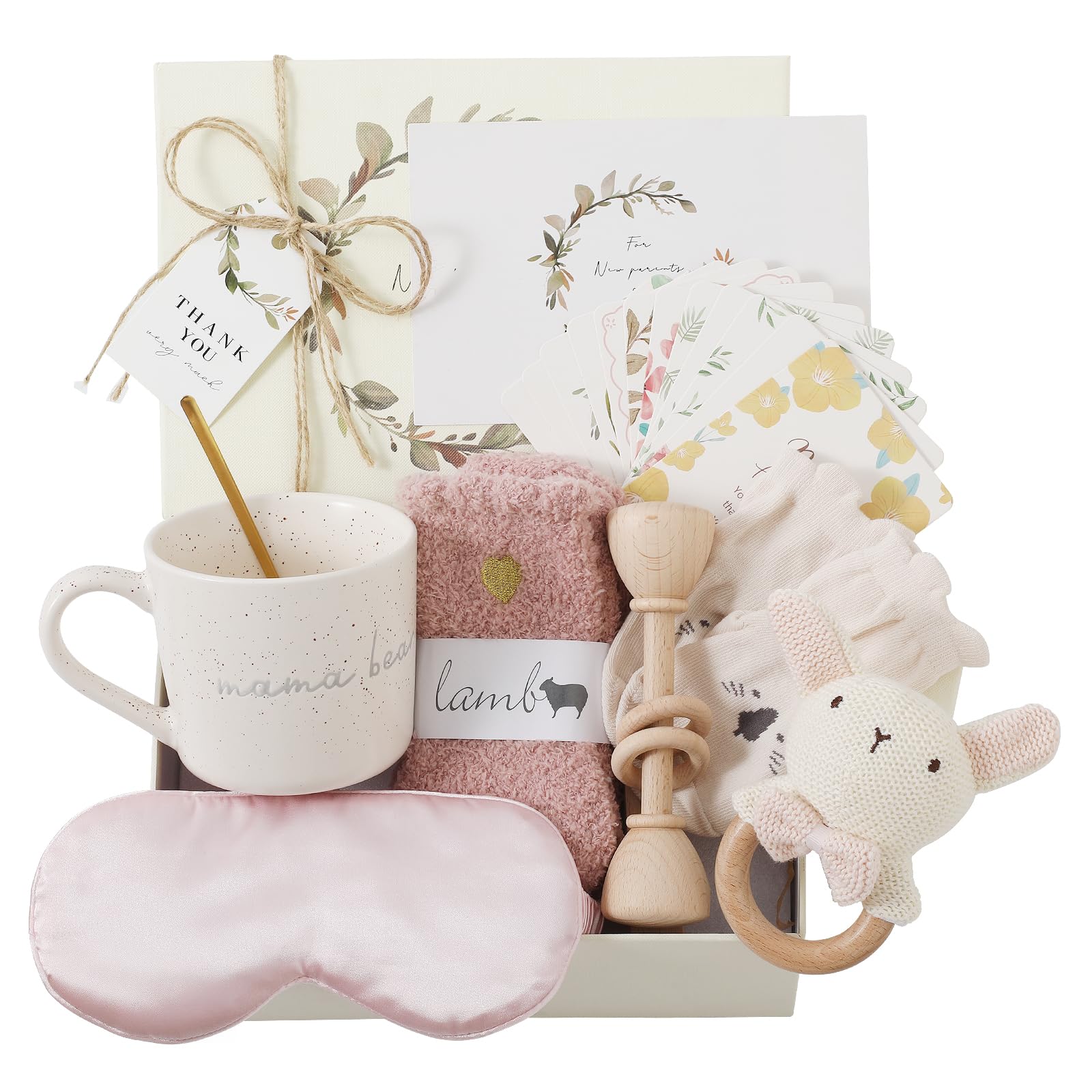 HI BABY MONMENT pink Mama Bear mug for daily hydration and comforting sips.