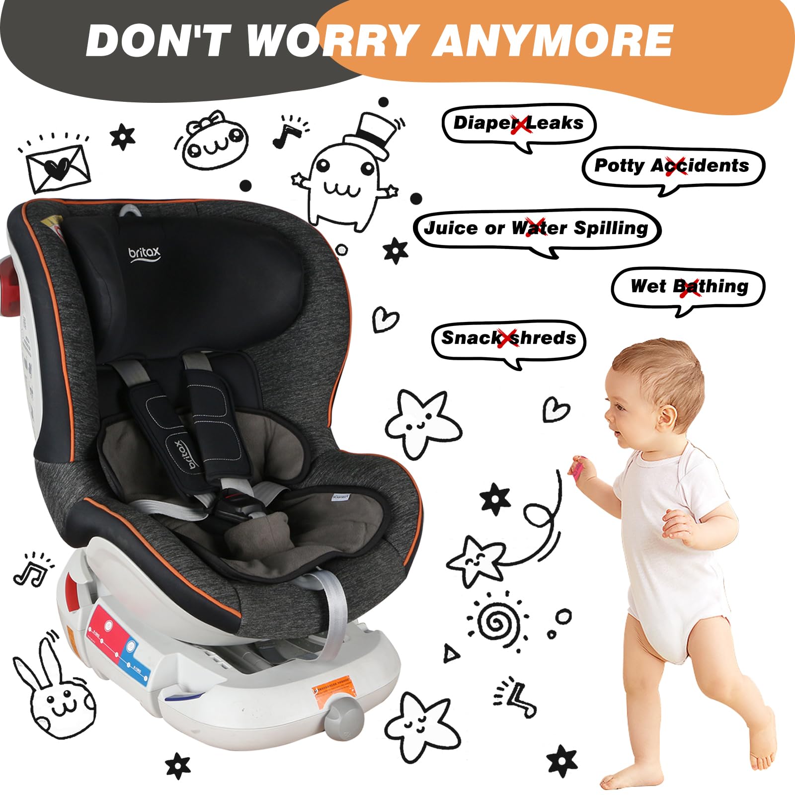 Hi Sprout Piddle Pad machine washable for quick, easy cleaning