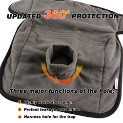 Hi Sprout Piddle Pad fleece layer adds gentle warmth for cozy rides