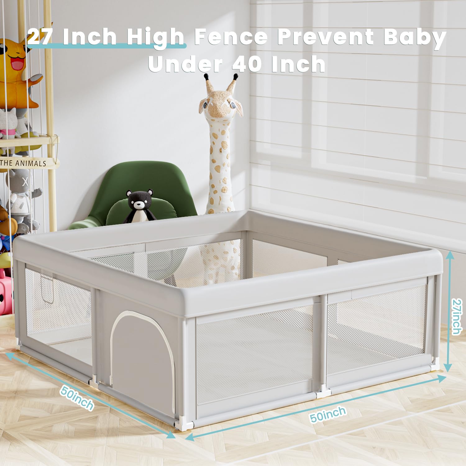 Hiaksedt indoor-outdoor setup enabling versatile play spaces for babies and toddlers