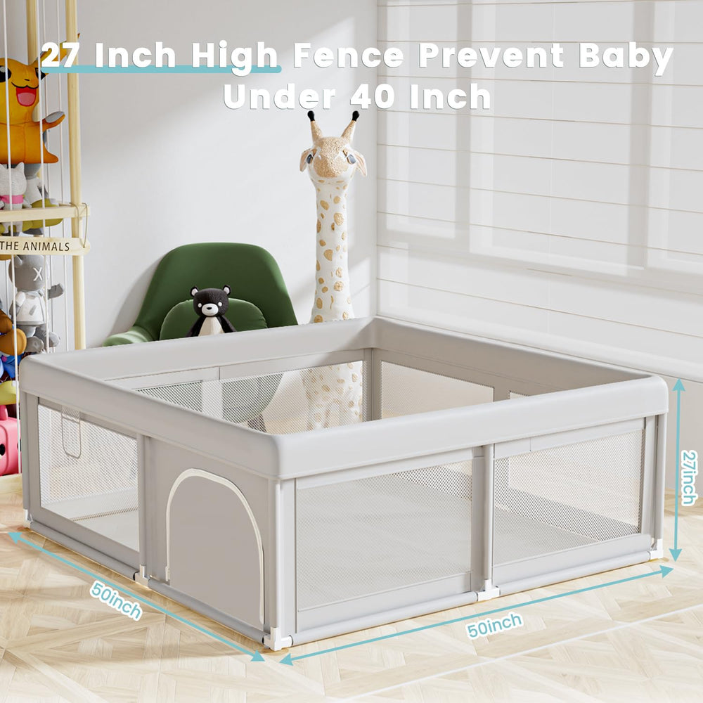 Hiaksedt indoor-outdoor setup enabling versatile play spaces for babies and toddlers