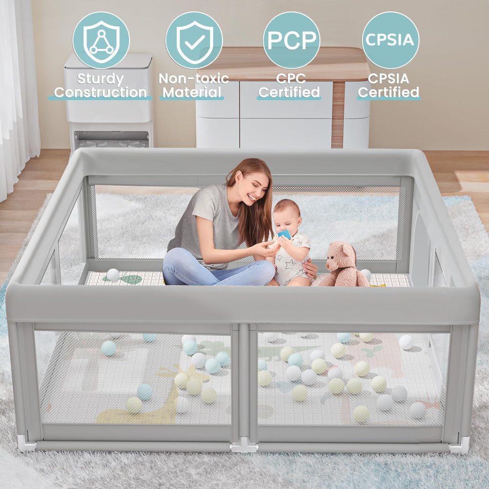 Hiaksedt height 27 inch design keeps little ones contained safely