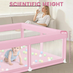Hiaksedt soft pink fabric cushions protect knees during play
