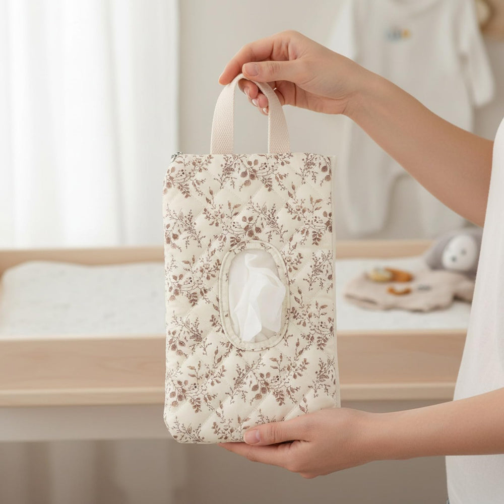 HIBEAR refillable wipe holder capacity demonstrates eco-friendly on-the-go use.