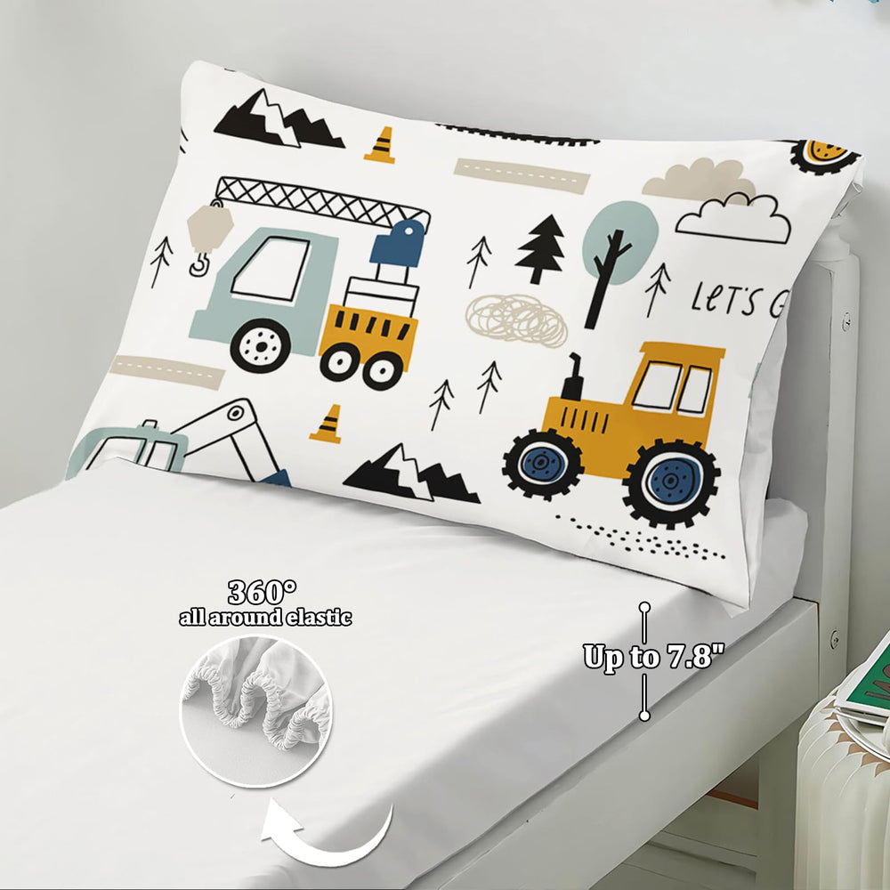 HICAND 4-piece set completes a coordinated kid-friendly bedroom look