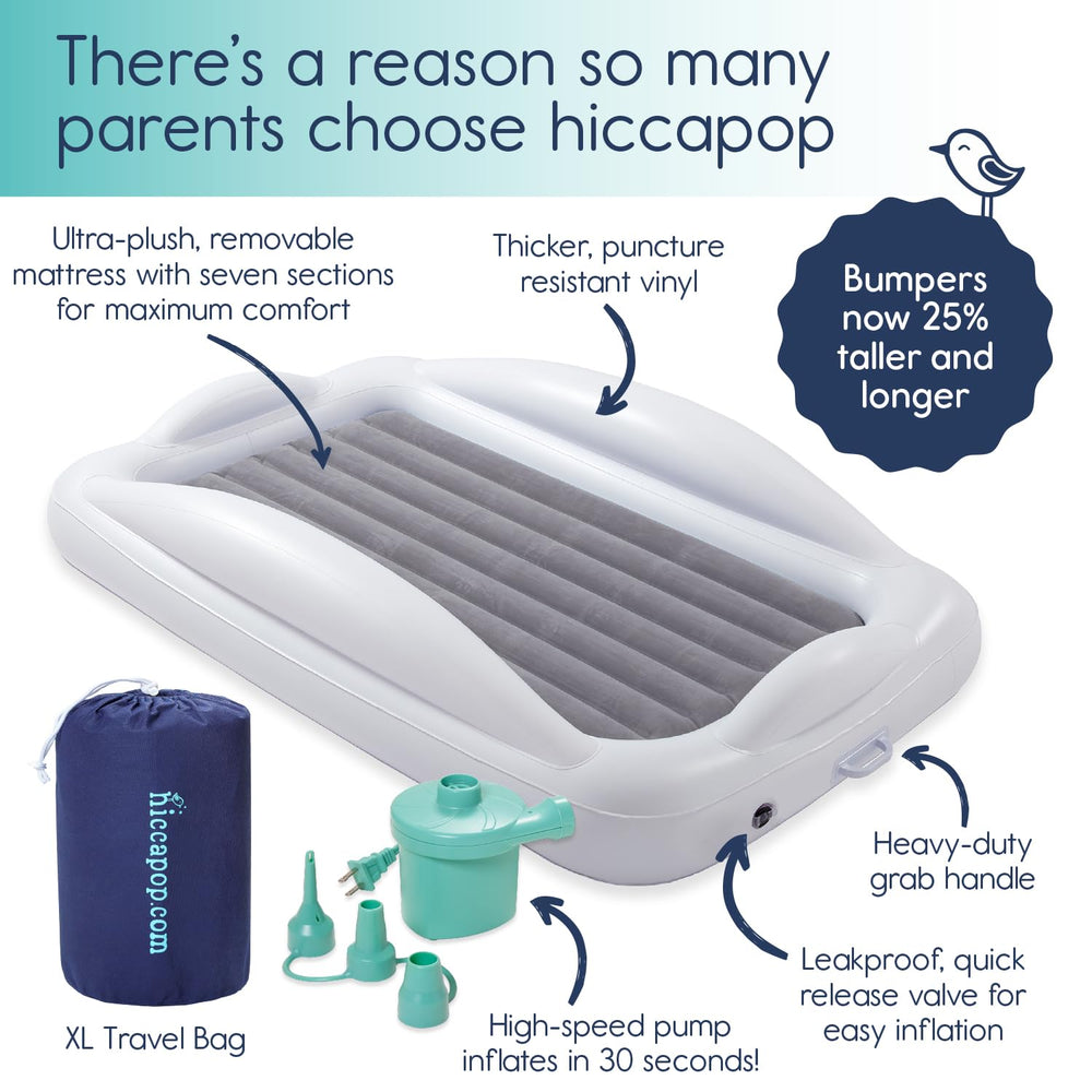 hiccapop BPA-free durable vinyl for family travel