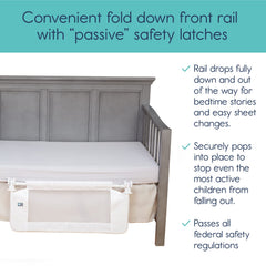 hiccapop crib rail anchors prevent movement for calmer nights