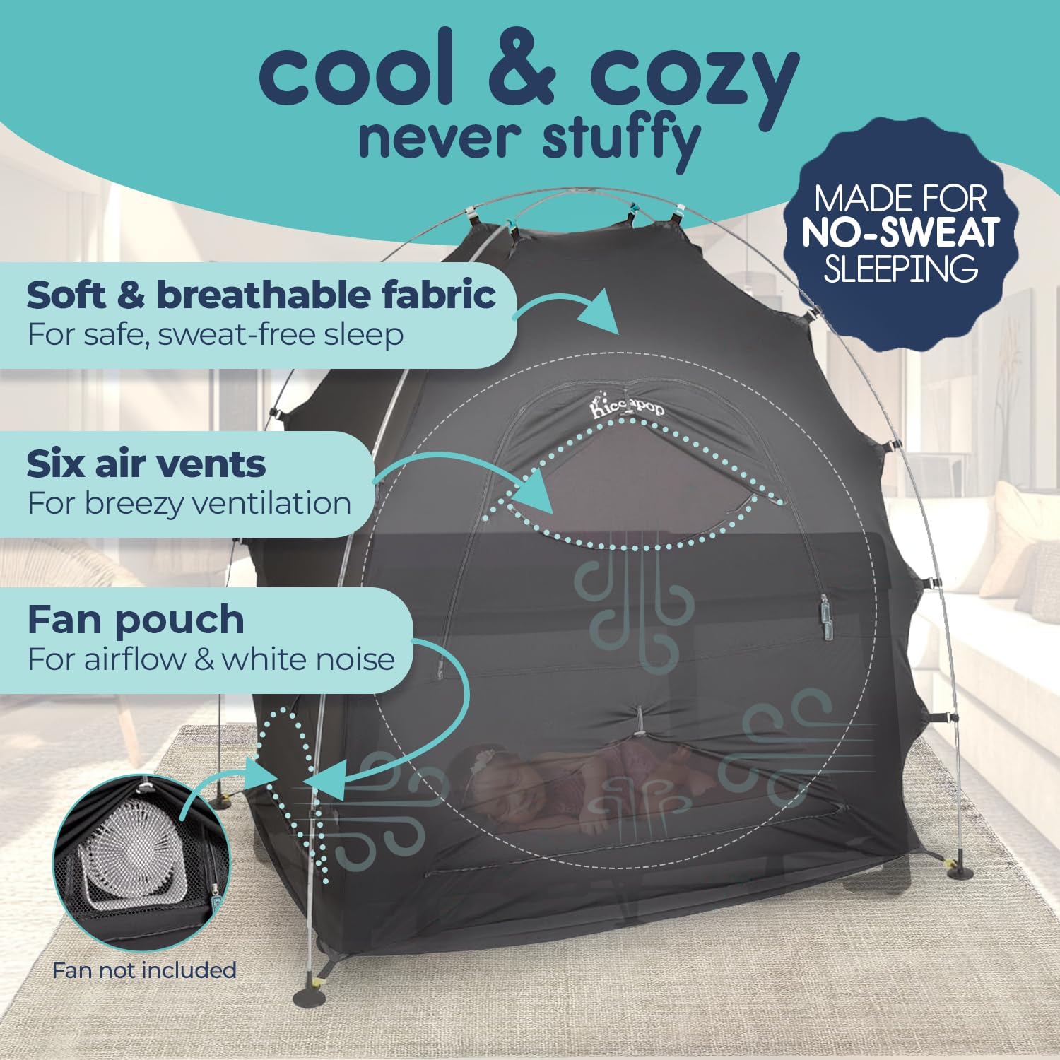 hiccapop Daydreamer bottomless setup simplifies assembly for busy parents