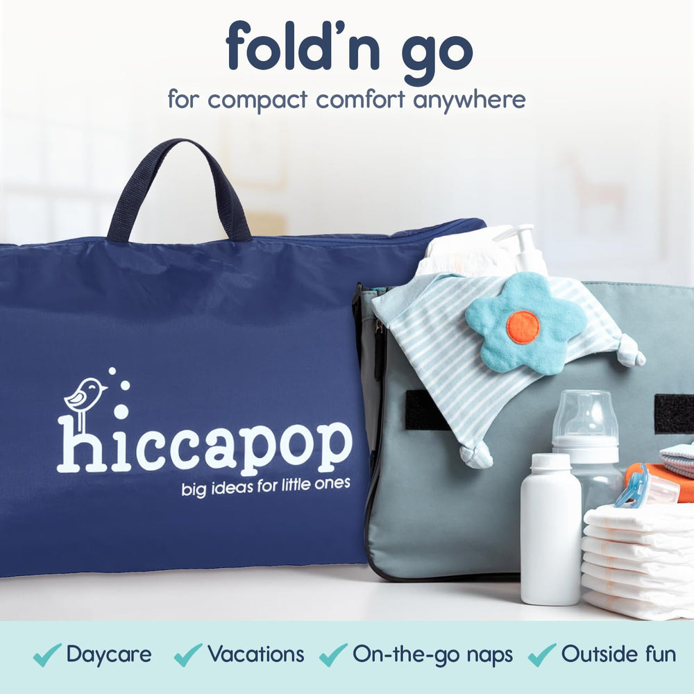 Hiccapop zipper design allows easy removal for washing.