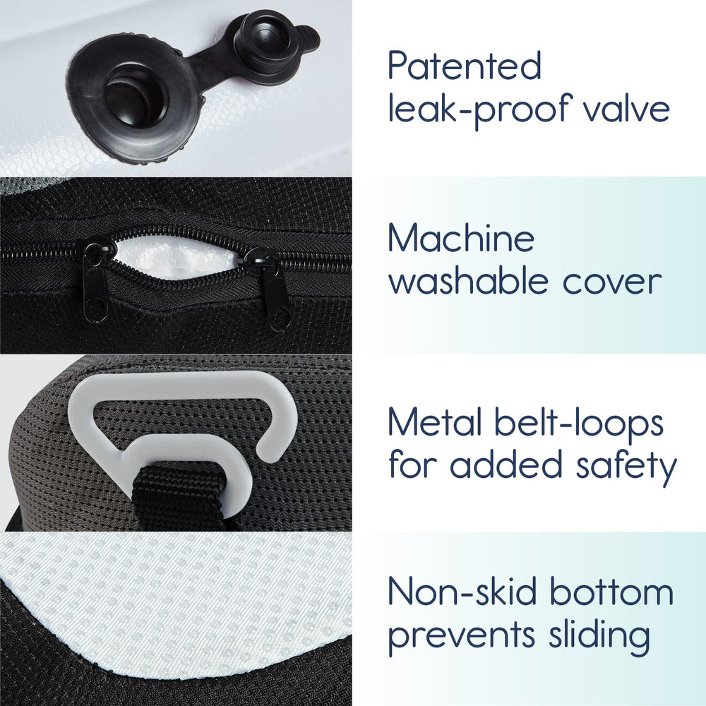 Hiccapop UberBoost folds into its travel bag for easy packing