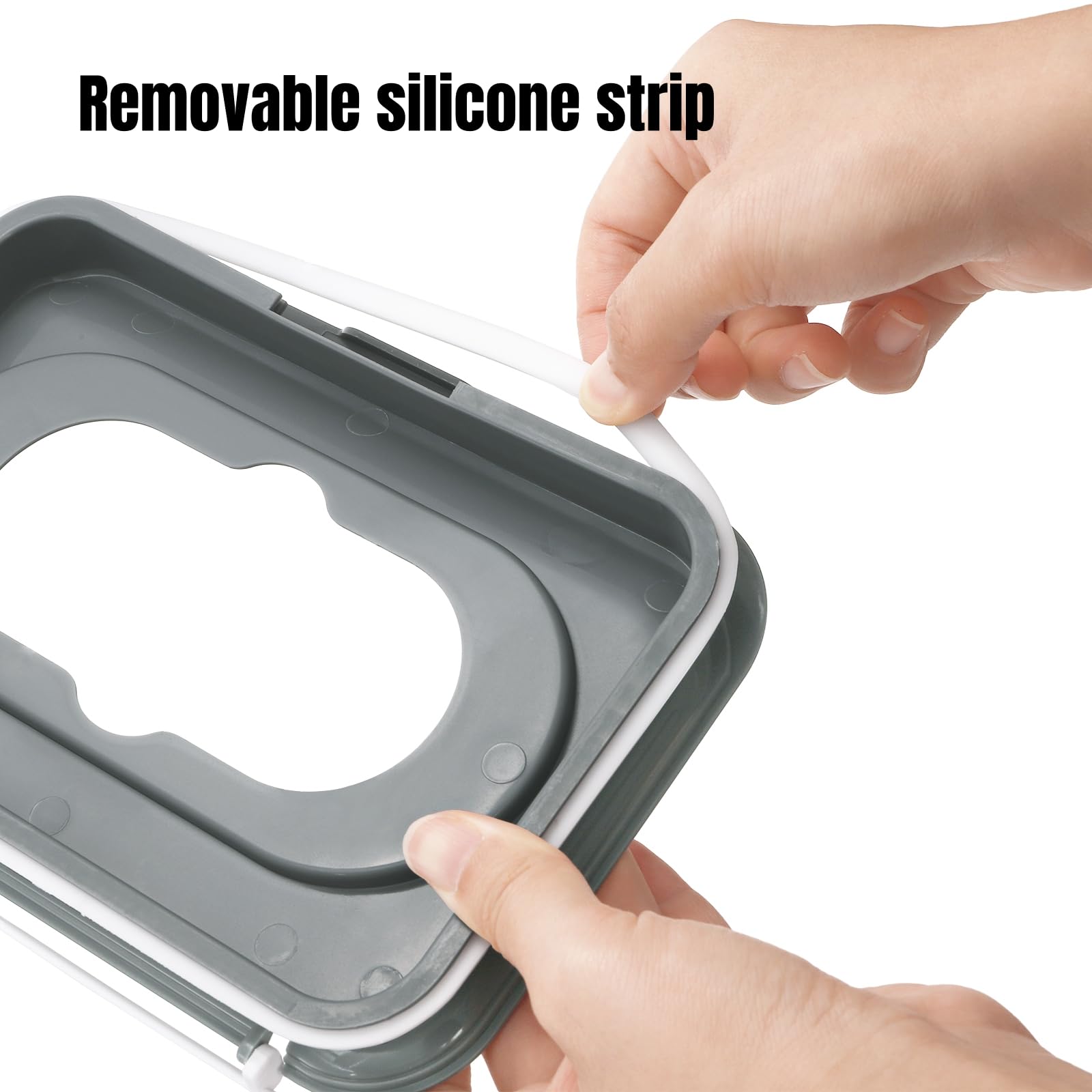 Hiceeden nursery setup shows versatile storage for wipes and small supplies