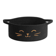 HiChen cat-face storage basket keeps small items organized with a playful design.