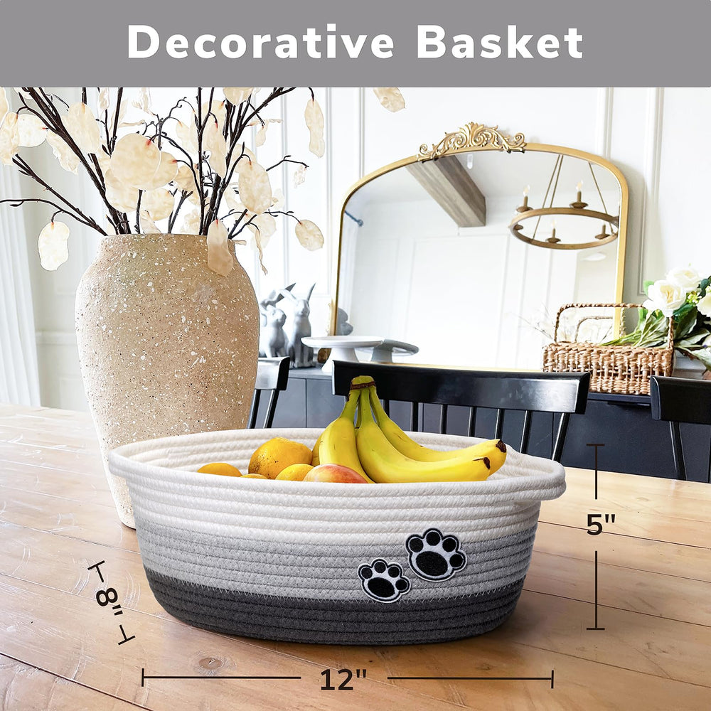 HiChen foldable storage basket fits shelves when not in use
