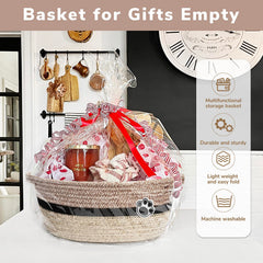 HiChen multi-purpose basket in living room, keeps books and remotes neatly organized.