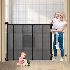 HIDOG 47 extra tall gate mesh for childproofing and pet containment.