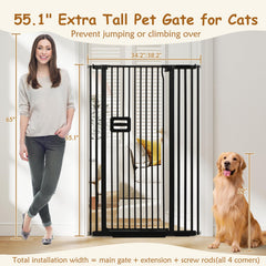 HIDOG gate side mount demonstrates compact fit for narrow hallway openings
