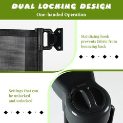 HIDOG baseboard-fit lower bracket keeps gaps minimal.