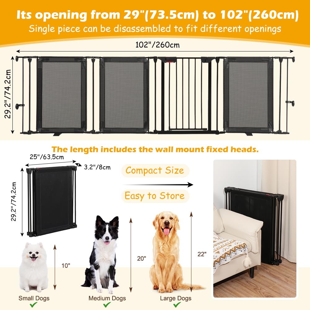HIDOG gate showing freestanding setup in a hallway