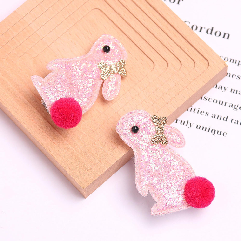 HIFANMM Baby toddler bunny clip – gentle on fine hair.