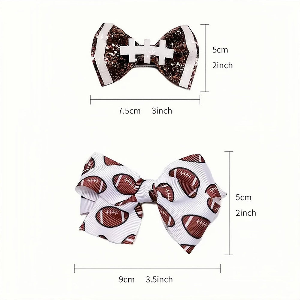 HIFANMM sports-themed hair clips enhance kid looks during play