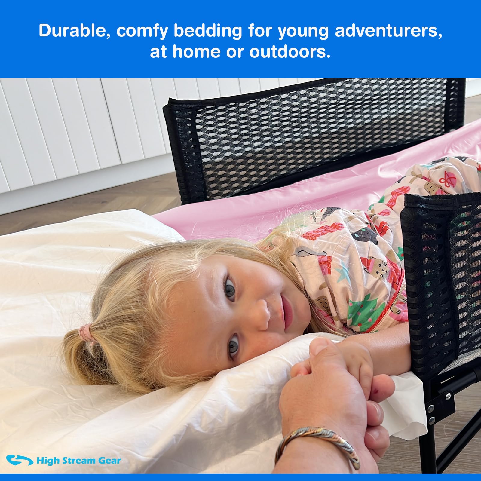 High Stream Gear durable construction supports repeated washing and travel.