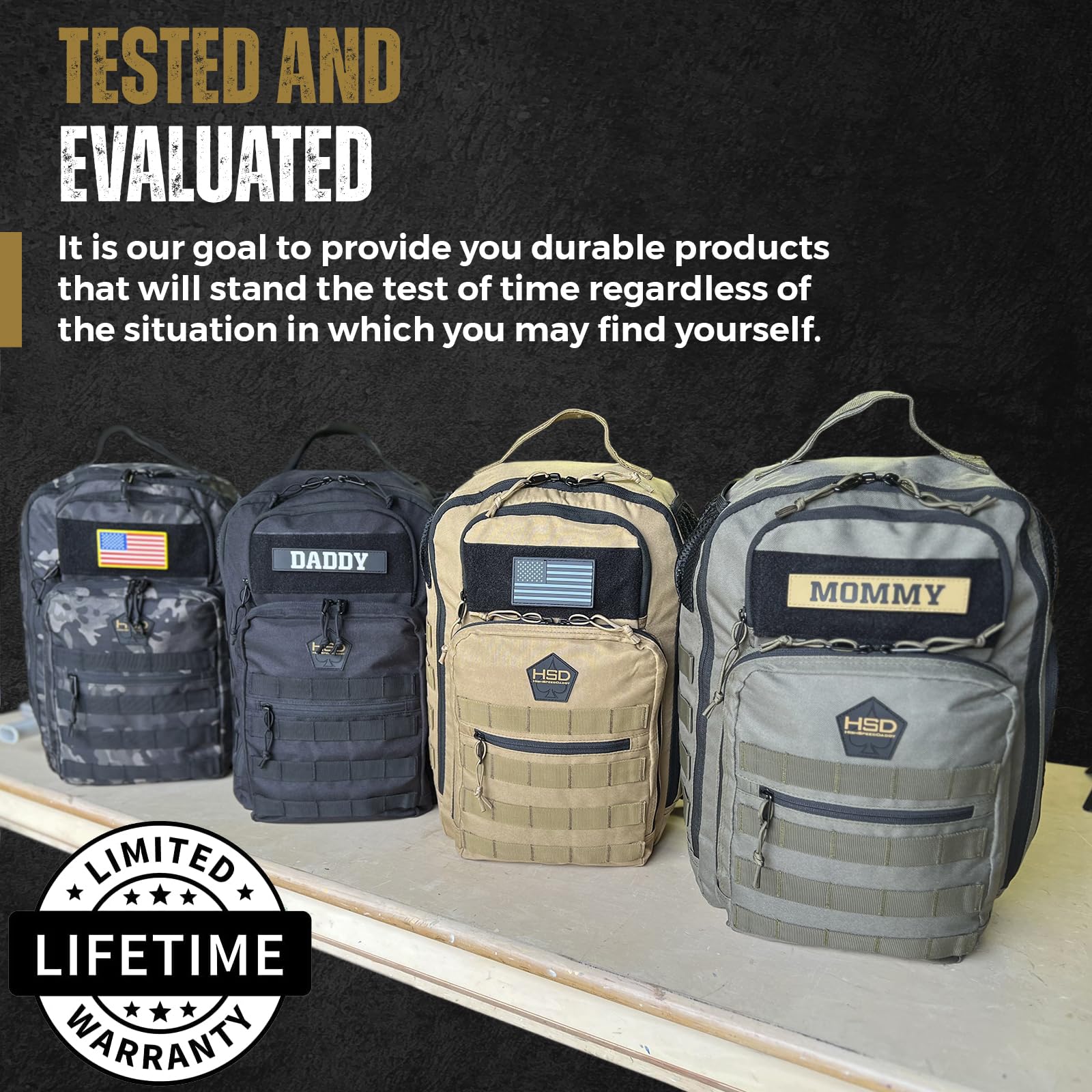 HighSpeedDaddy diaper backpack in green highlights lightweight, compact design.