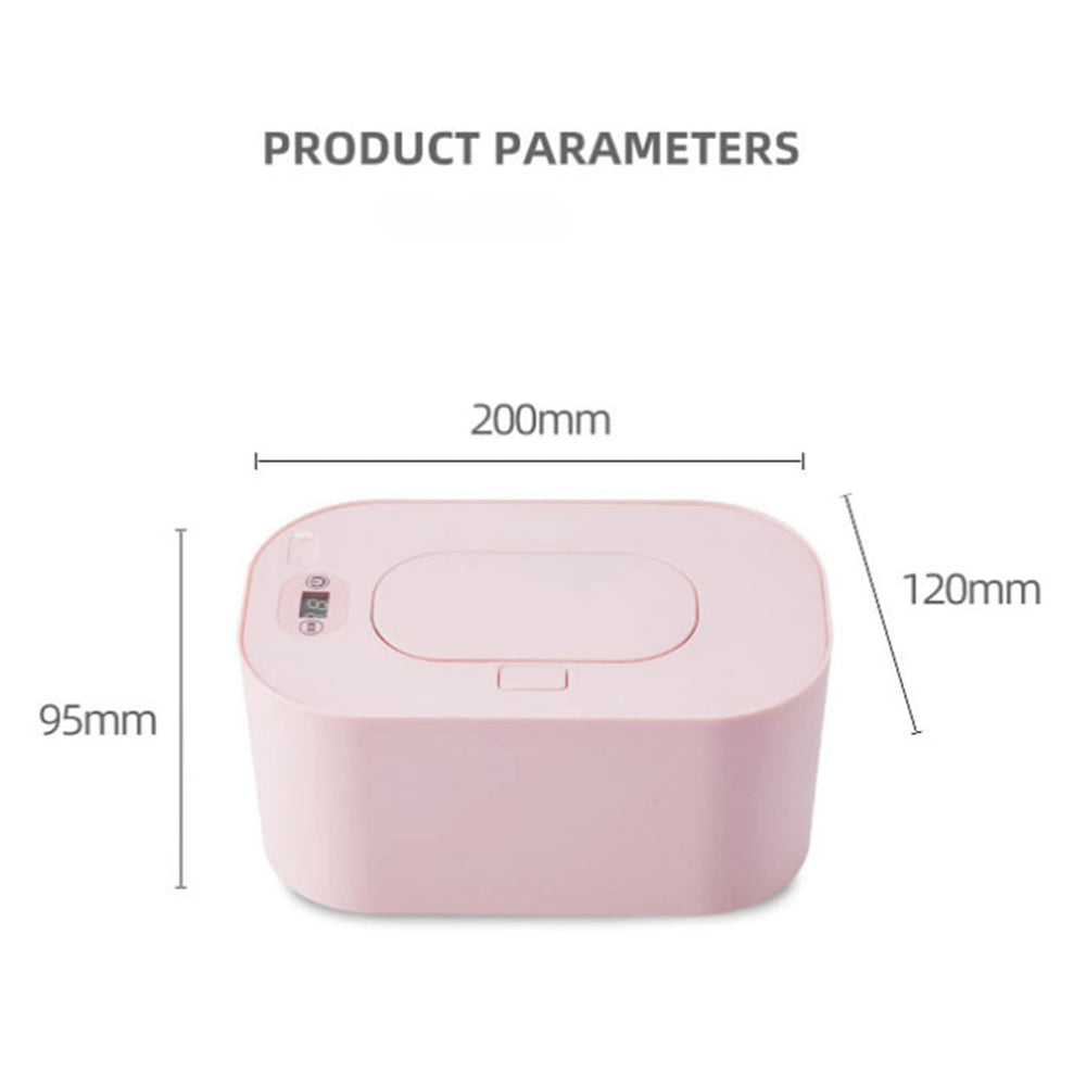 Hilitand wipes warmer on table for convenient home use.