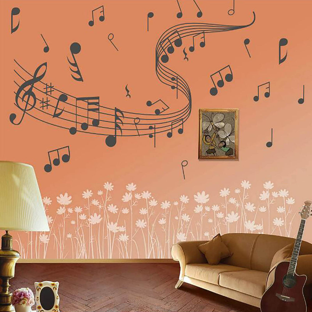 Hiluck colorful wall stickers brighten living rooms and bedrooms with style.