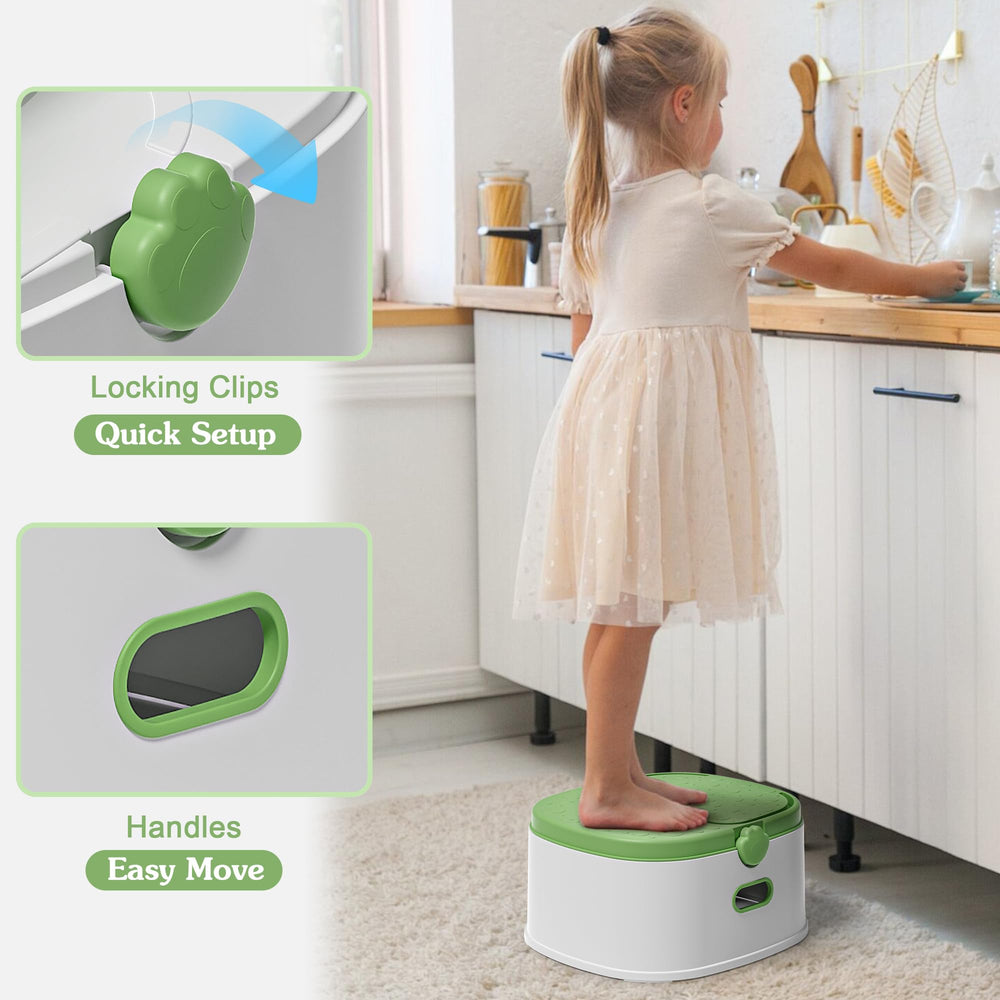Himold BPA-free plastic ensures safe durable use for toddlers.