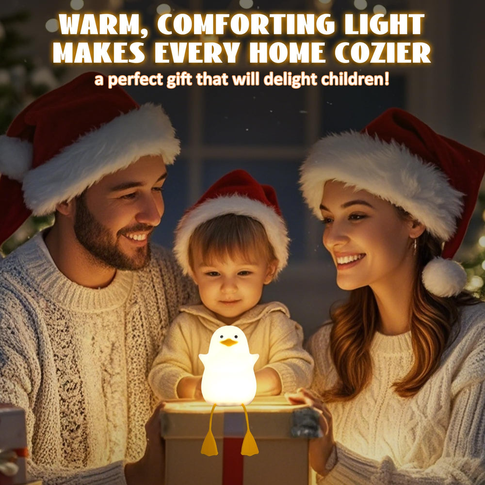 Hinittey BPA-free silicone duck light designed for safe daily use