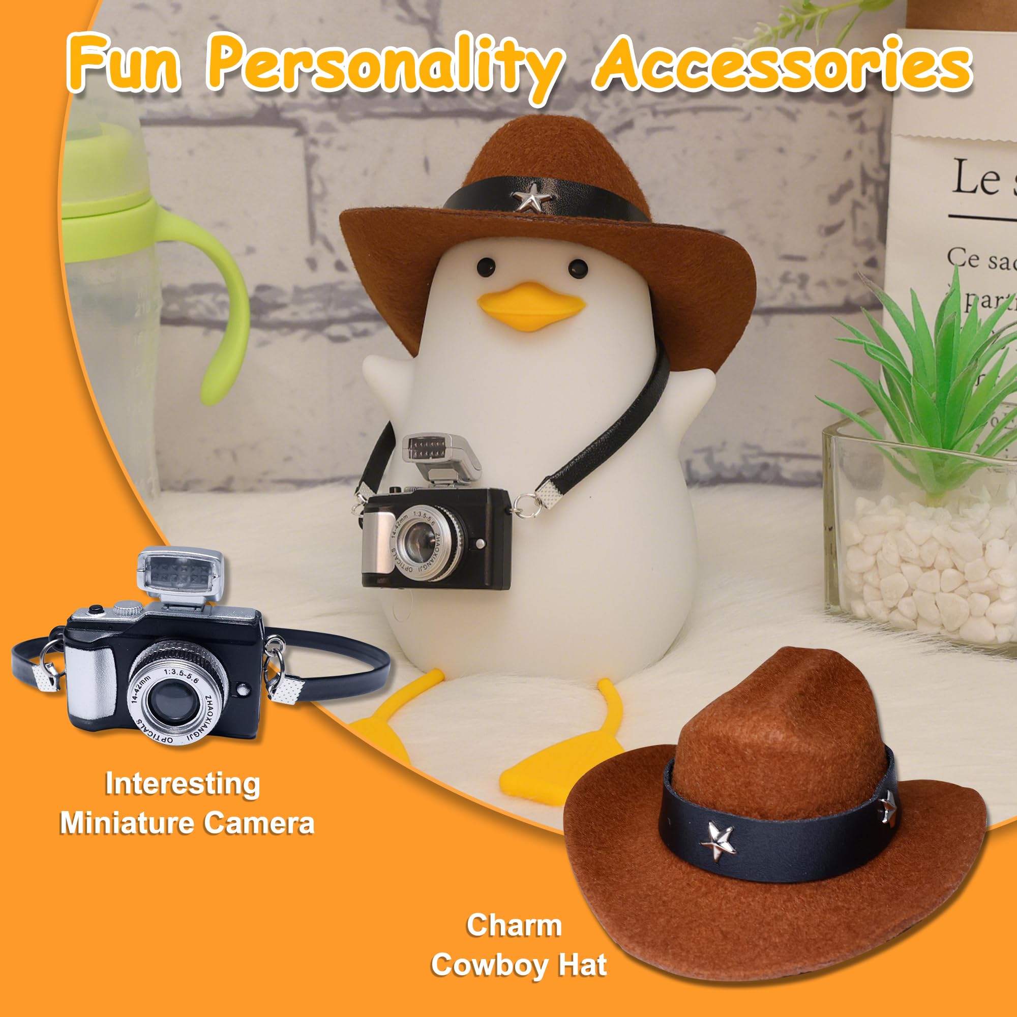 Hinittey Cowboy Duck Night Light gift-ready packaging
