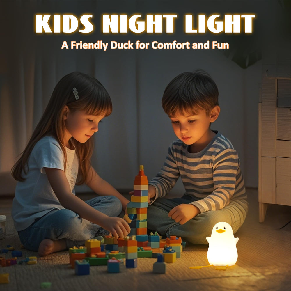 Hinittey night light with a 20-minute timer for bedtime routines