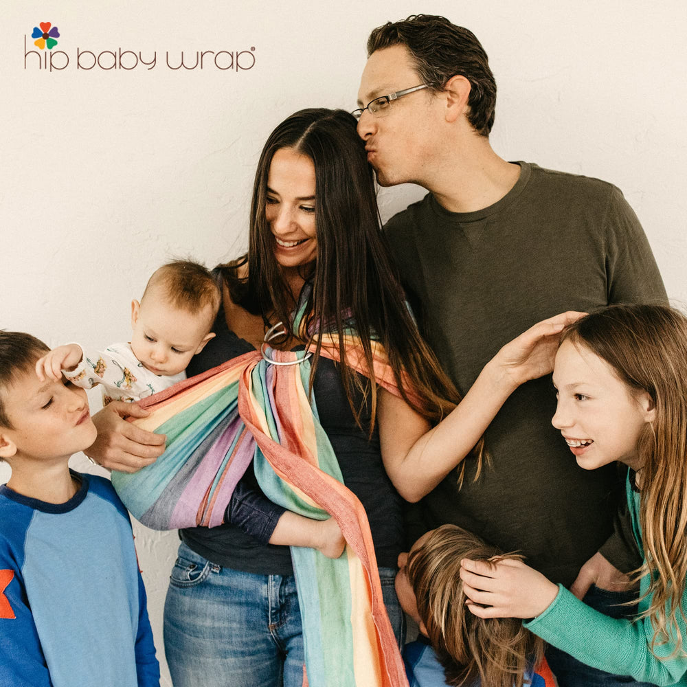 Hip Baby Wrap ideal for nursing while wearing your baby
