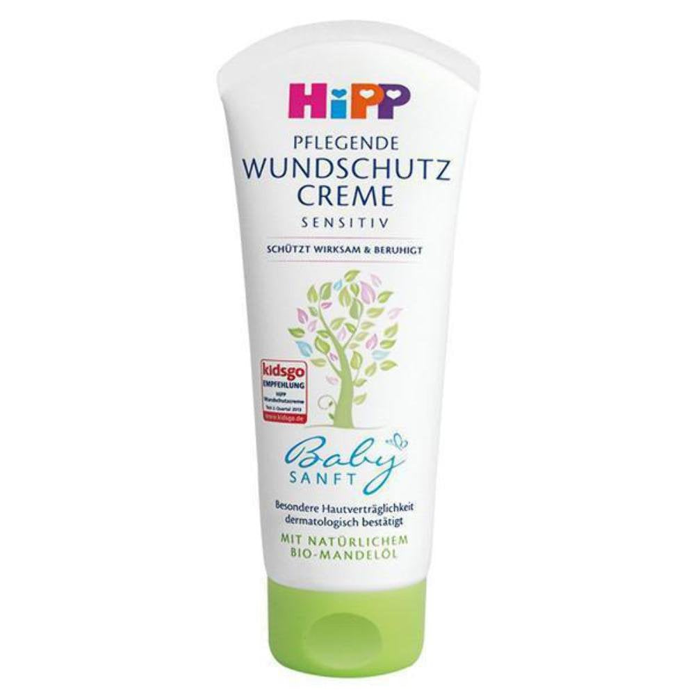 HIP Interactive Hipp Babysoft diaper rash ointment bottle close-up for gentle protection of sensitive skin