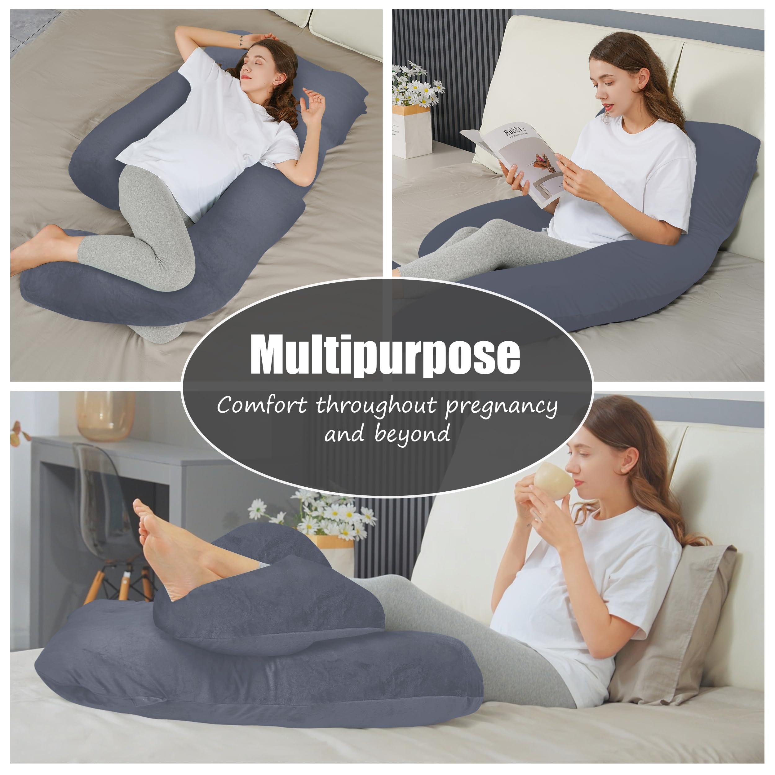 HIPHOP PANDA all-in-one pillow for sleep and lounging