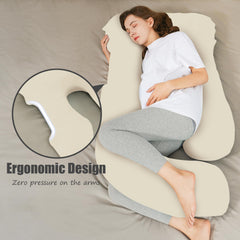 HIPHOP PANDA cooling removable cover keeps the pillow comfortable and fresh.