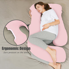 HIPHOP PANDA pillow on bed demonstrates side-sleeper stability and alignment.