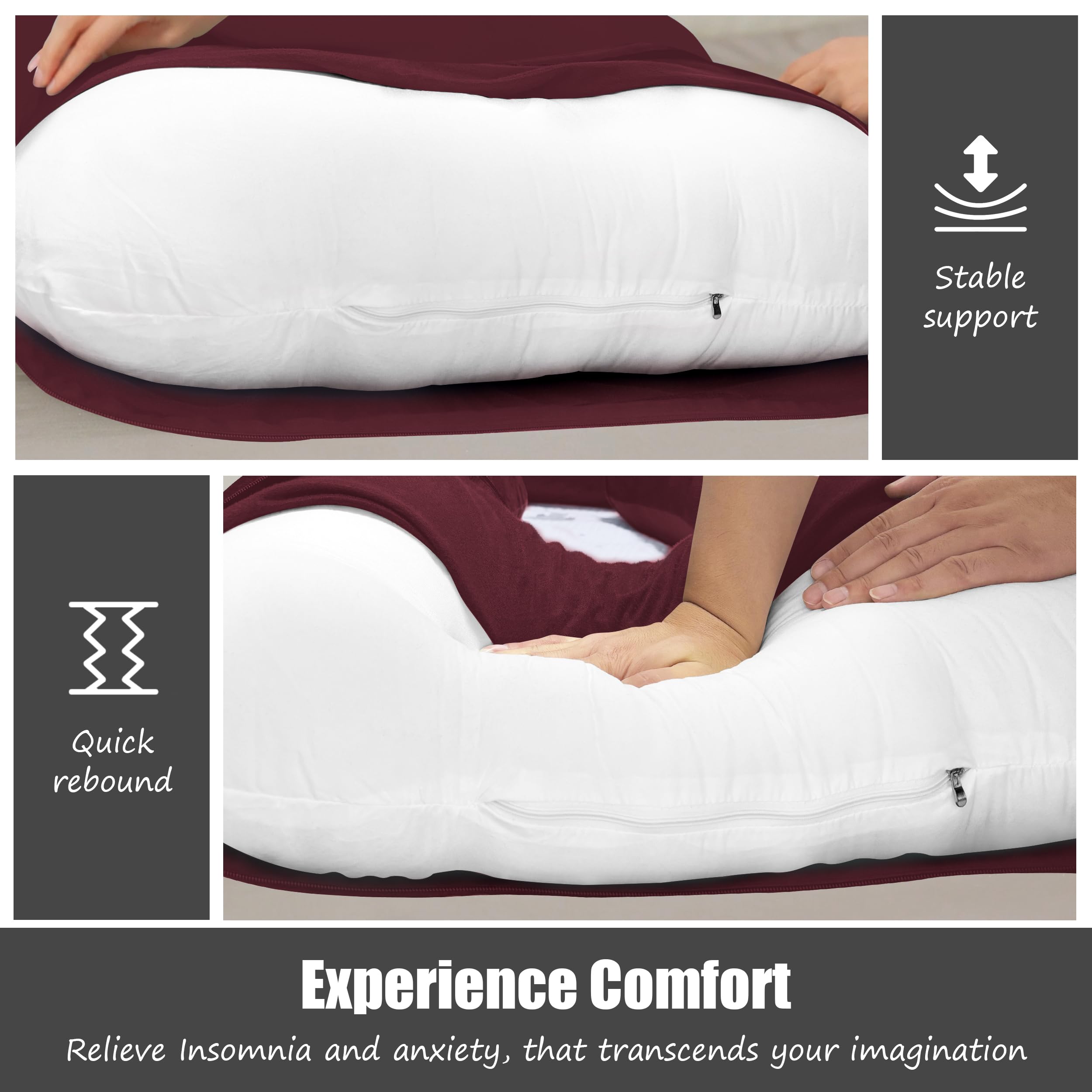 Removable cover of HIPHOP PANDA pillow being washed for easy care