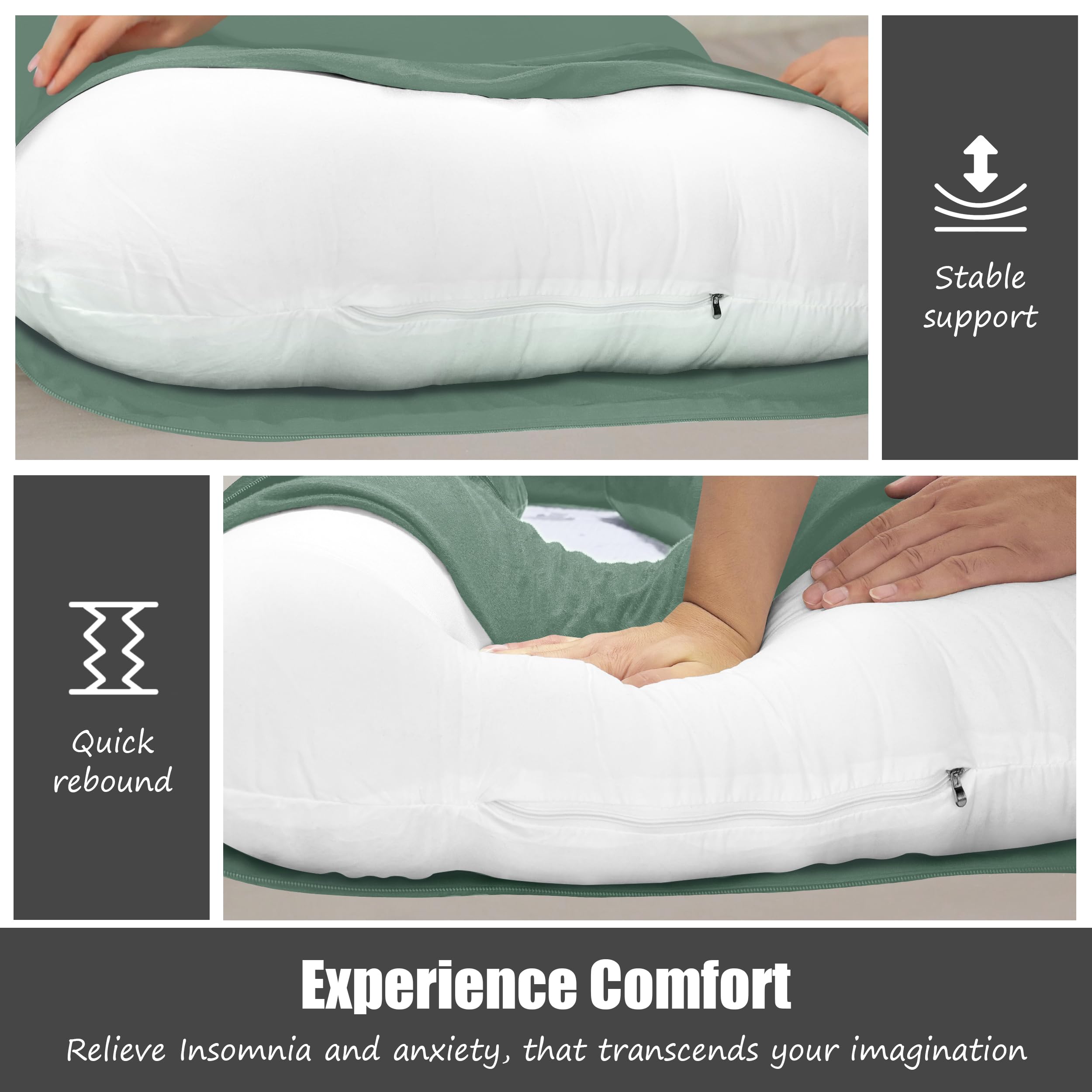 HIPHOP PANDA versatile pillow doubles as nursing and reading support.