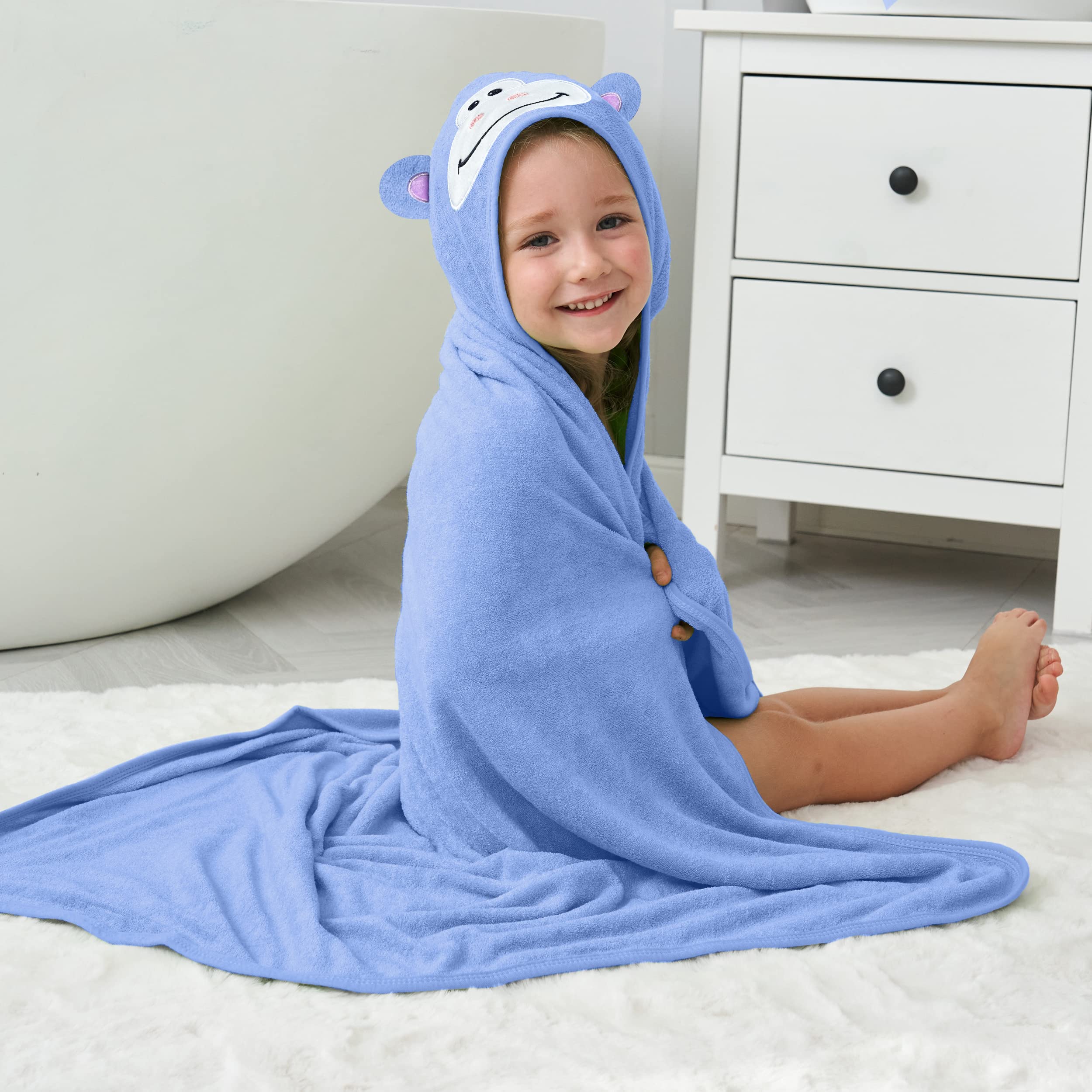 Soft, durable HIPHOP PANDA towel ready for frequent washes